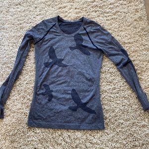 Oiselle long sleeve flyte short